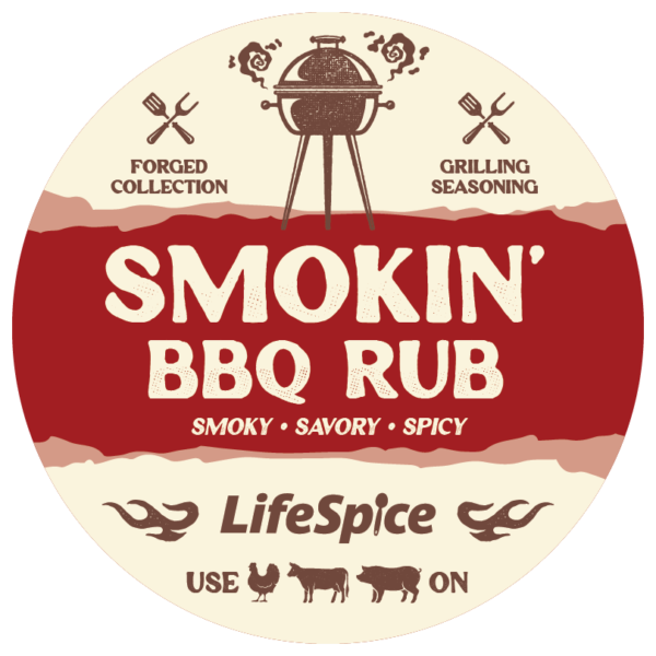 Smokin´BBQ Rub - LifeSpice Ingredients